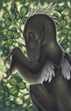 H. Kyoht Luterman - 5 of Clubs - deinonychus