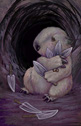 Ursula Vernon - 7 of Spades - wombat