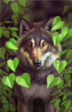 Therese Larsson - 9 of Hearts - wolf