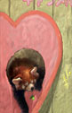 Anthony S. Waters - Queen of Hearts - red panda